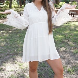 White dress